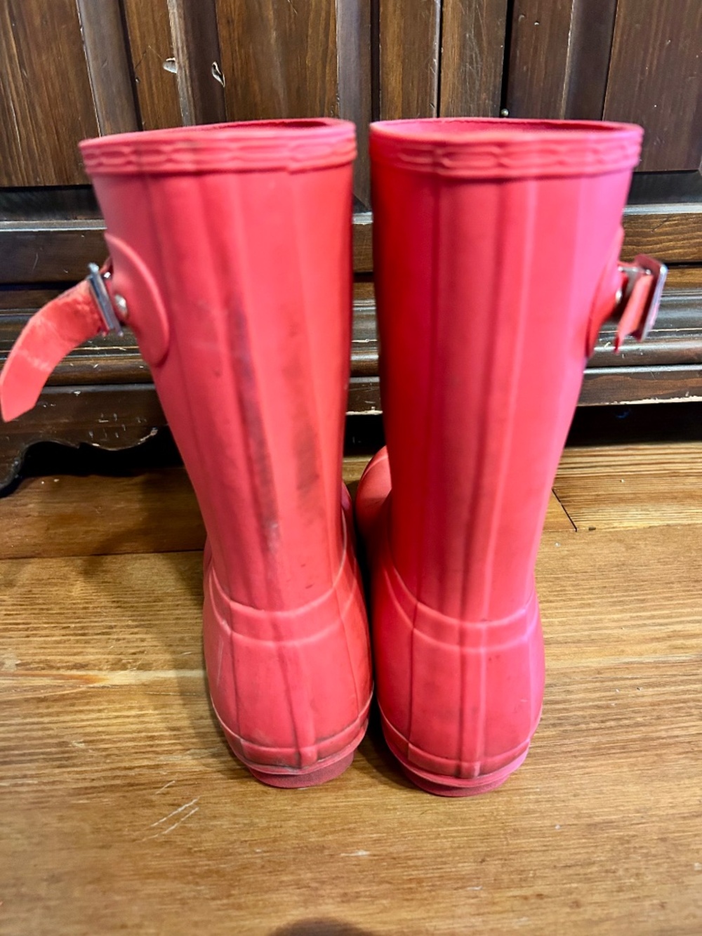Women’s Size 10 Short Hunter Rain Boots - Picture 2 of 3